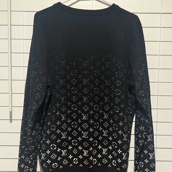 Louis Vuitton Black monogram gradient sweater - Picture 9 of 11
